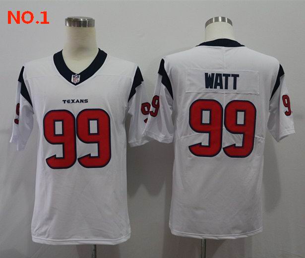 Houston Texans J.J. WATT 99 Mens Nike Jersey White;